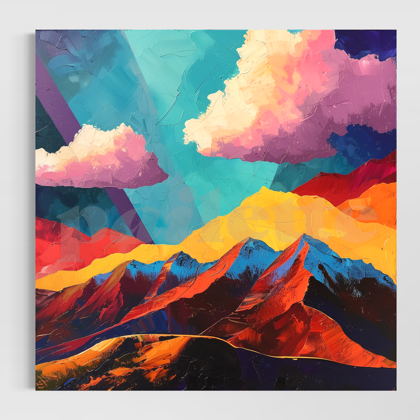 'Big Sky Dreams' one-of-a-kind custom art