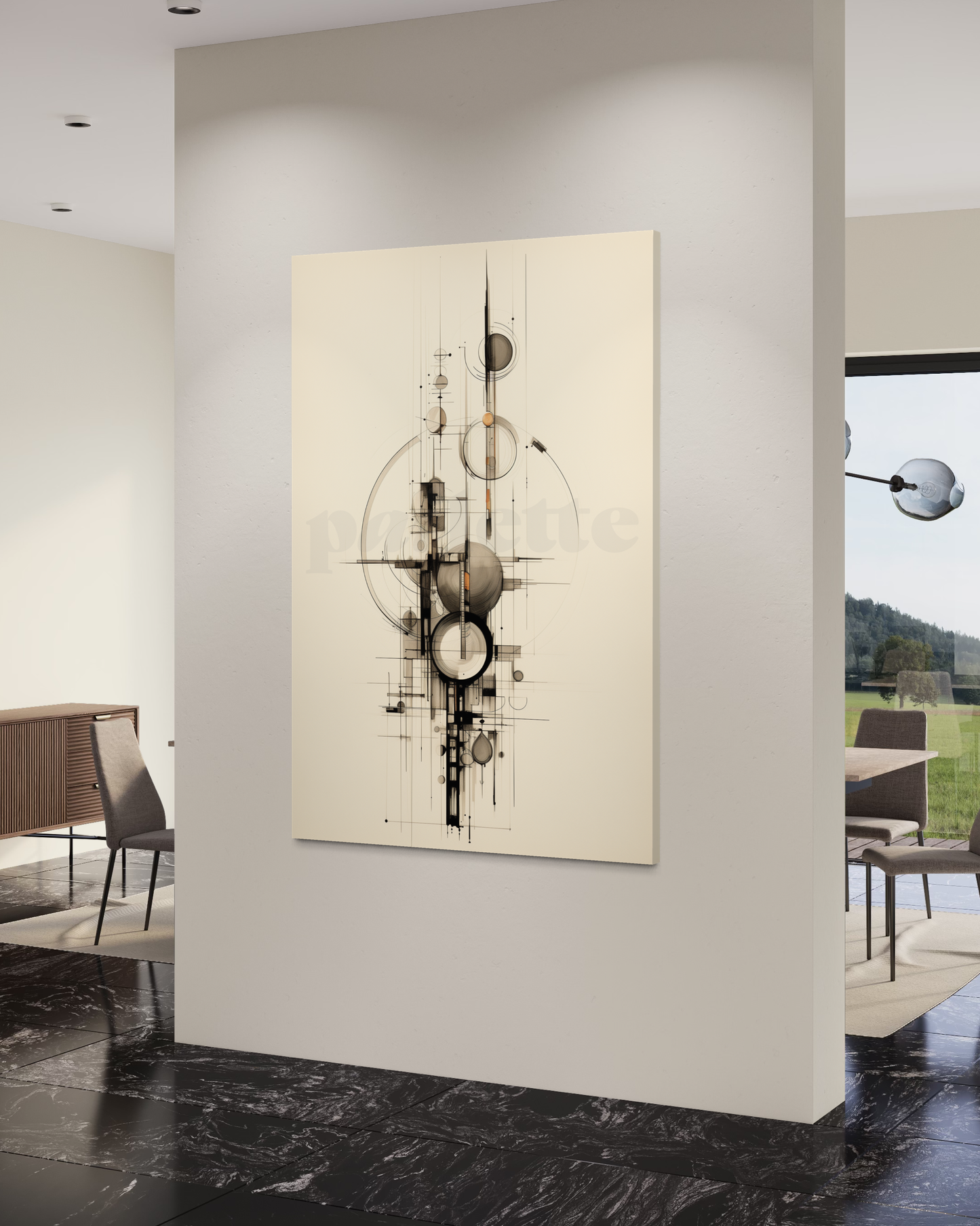 'A Work in Time' one-of-ai-kind custom art