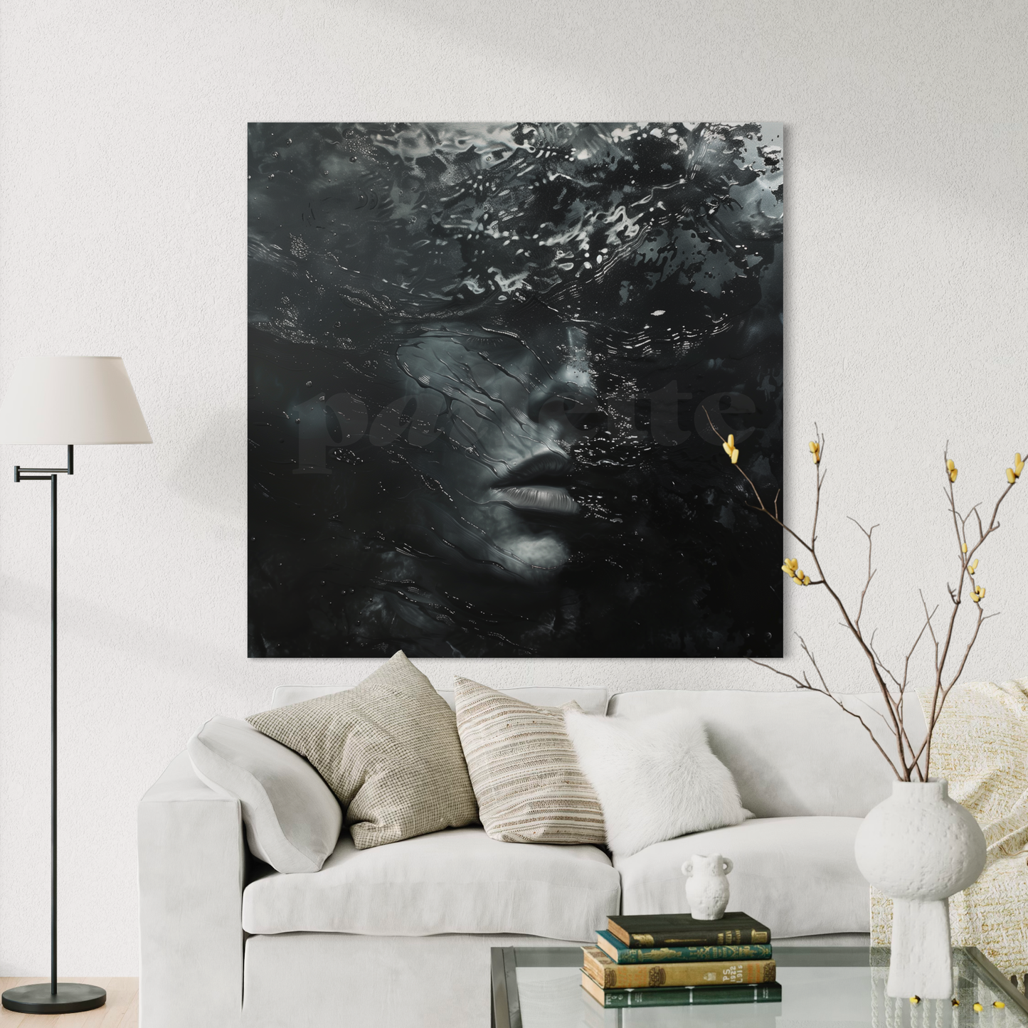 'Buoyant' one-of-ai-kind custom art